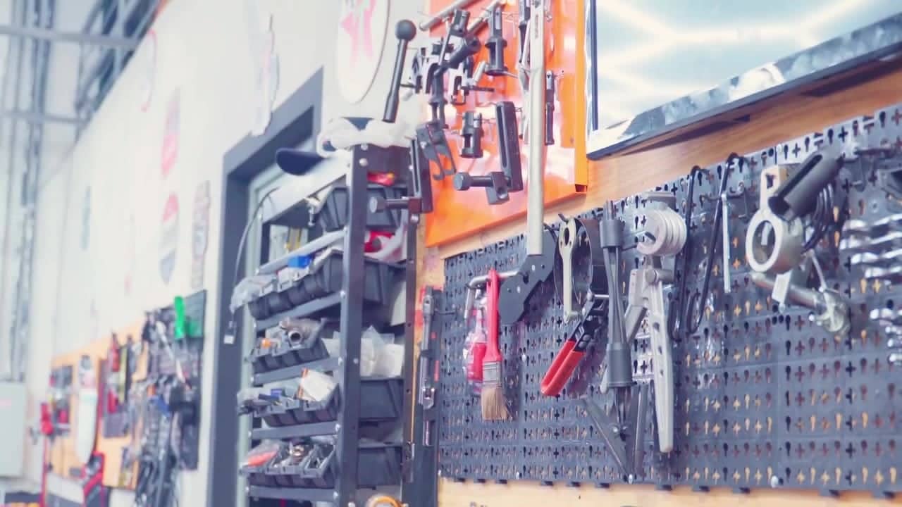 Painel de ferramentas específicas na Kaiju Performance